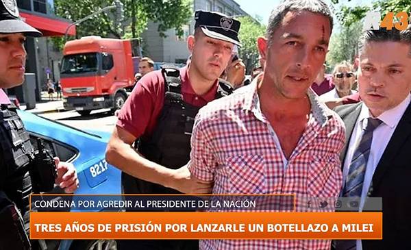 Condenaron a tres años y medio de prisión al hombre que le tiró un ...