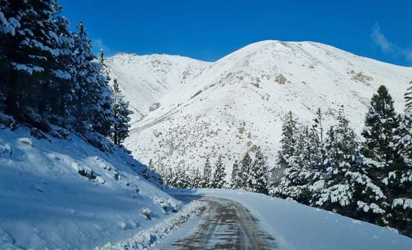 Rige un nuevo alerta por nevadas en la cordillera