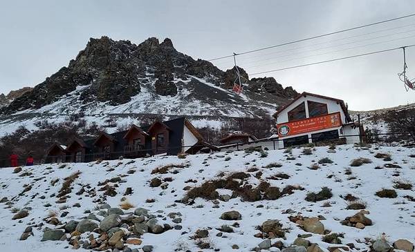 Alerta amarilla por nevadas intensas en la Cordillera de Chubut