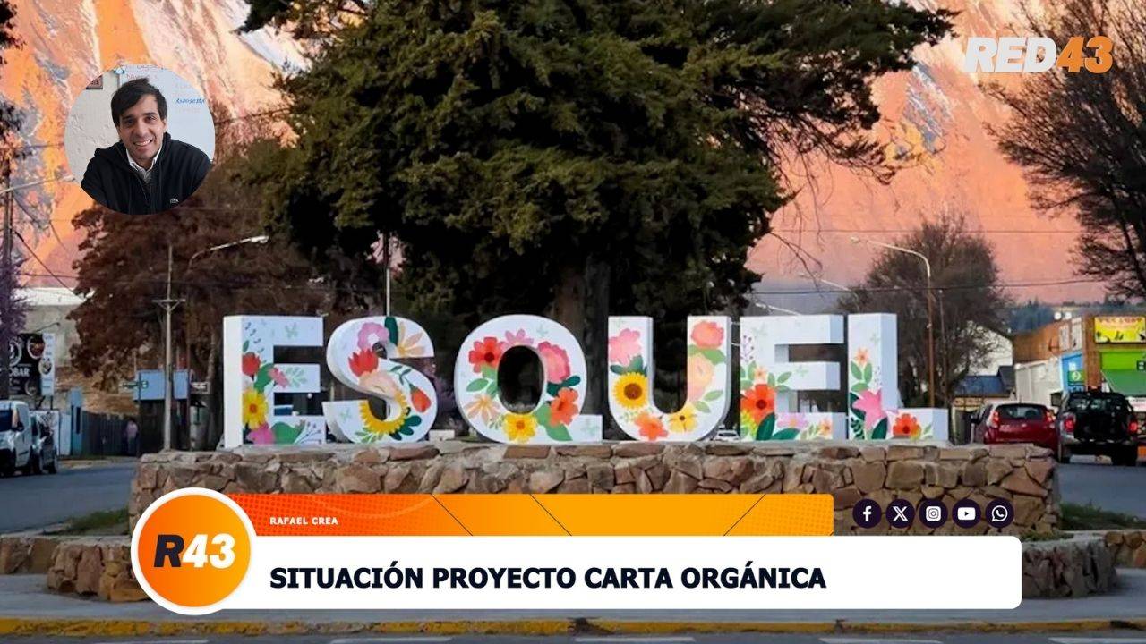 El presidente del Concejo Deliberante de Esquel respaldó el proyecto de la Carta Orgánica y advirtió que el texto debe actualizarse