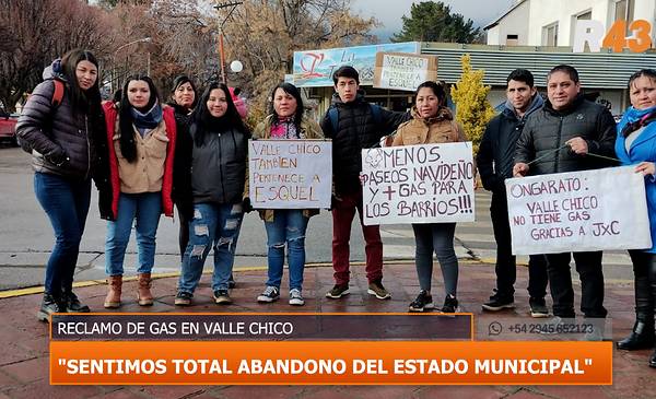 Reclamo de gas para Valle Chico: "Sentimos un abandono total por parte ...