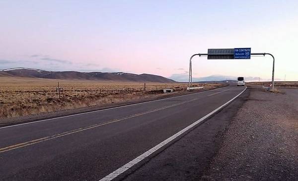La Ruta 40 entre Gobernador Costa y Tecka se encuentra transitable con ...
