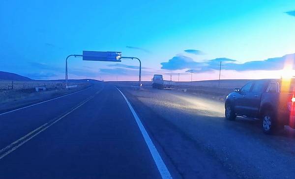 La Ruta 40 entre Tecka y Gobernador Costa se encuentra transitable con ...