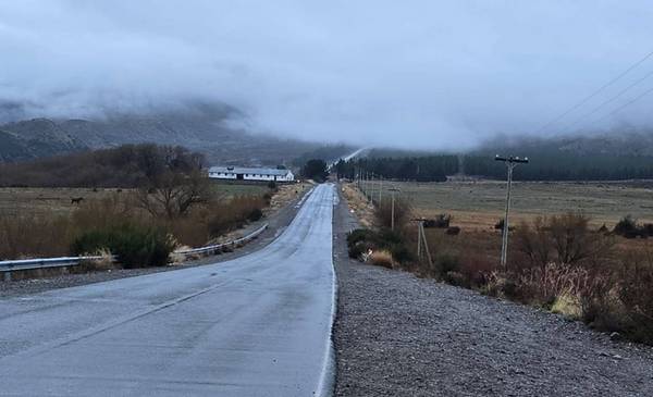 Alertas por lluvias y nevadas en la cordillera de Chubut