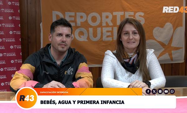 Natación para bebés: Esquel será sede de una capacitación internacional