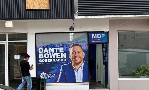 Bowen inauguró un local en Esquel con la consigna “Esquel tiene futuro”