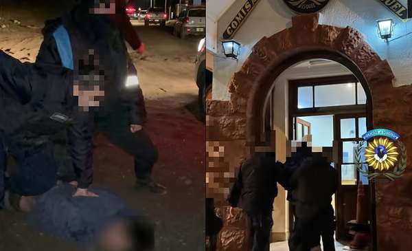 Ataque a la policía termina con disparos disuasivos y un joven aprehendido
