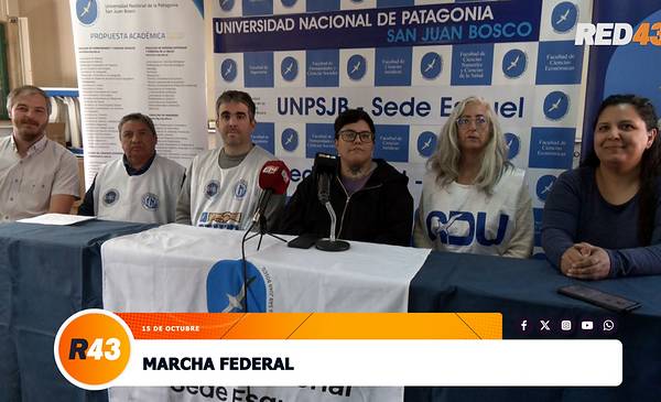 La UNPSJB se suma a la marcha federal por el financiamiento universitario