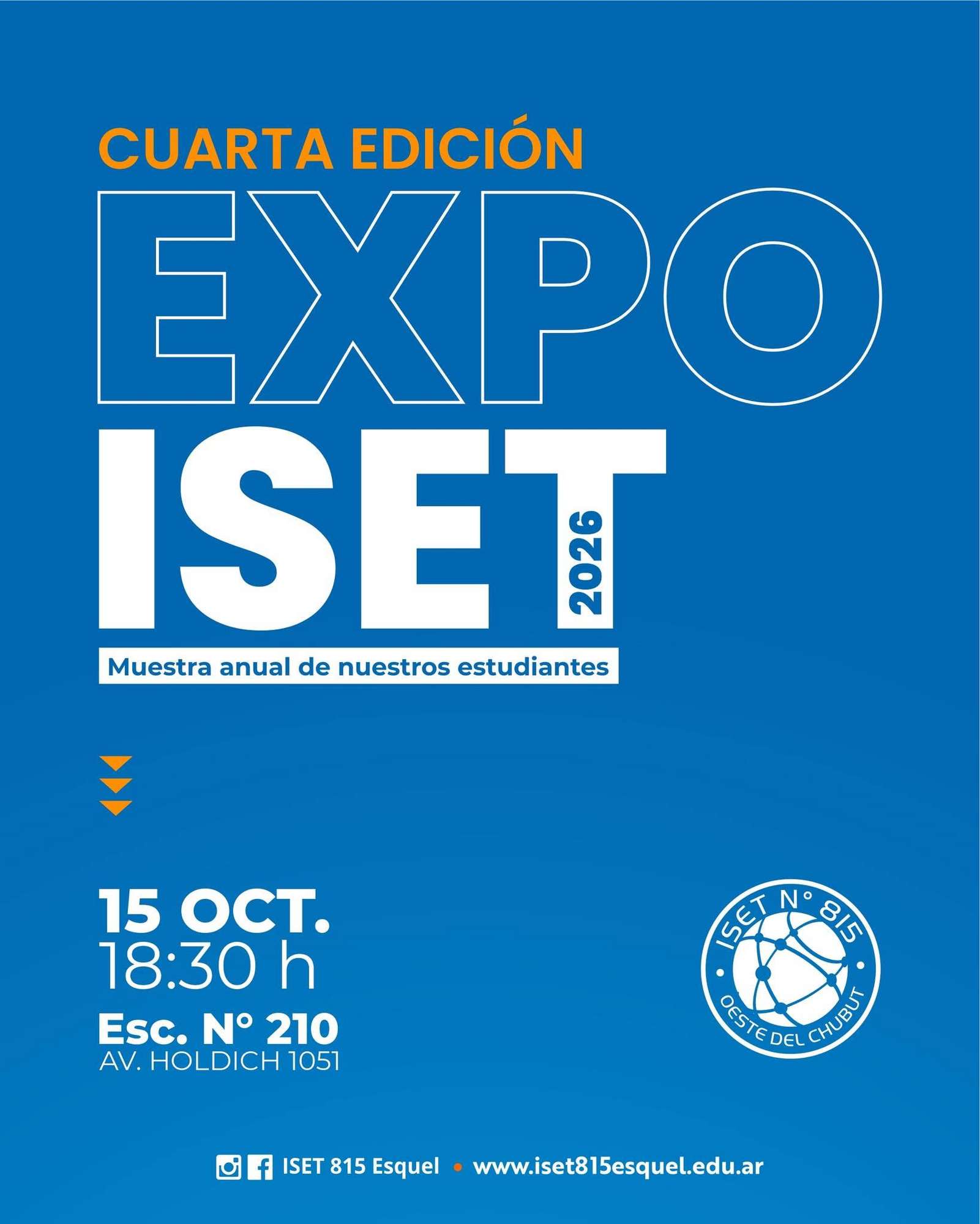 Expo ISET 2026: una invitación a conocer las tecnicaturas de Esquel