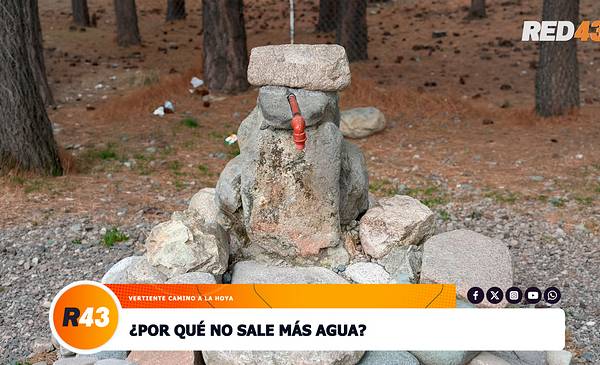 ¿Por qué ya no sale agua en La Vertiente?