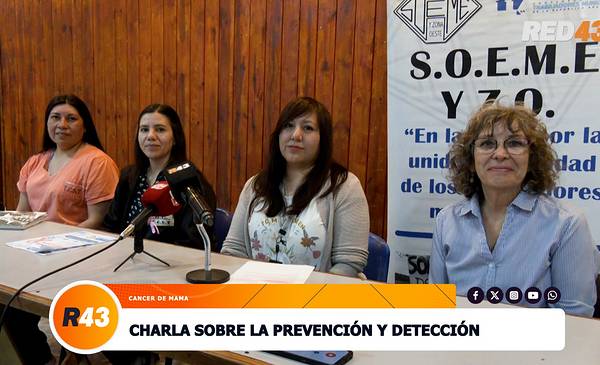 Octubre Rosa: realizarán una charla de prevención del cáncer de mama en Esquel