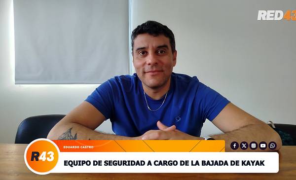 Los Alerces en kayak: el trabajo con embarcaciones de apoyo para resguardar a los remeros